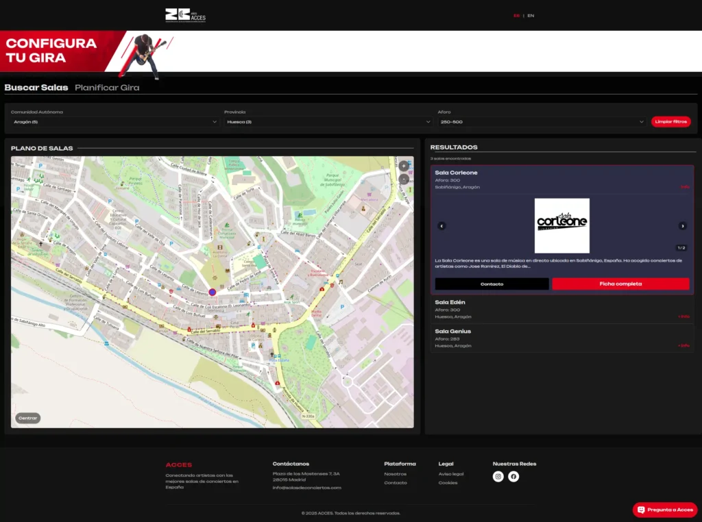 Imagen Buscar salas Acces